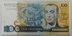LOTE CONTENDO 1 CEDULA DE 100 CRUZADOS - C185 - FE - ITEM NO ESTADO CONFORME FOTOS