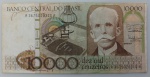 LOTE CONTENDO 1 CEDULA DE 10.000 CRUZEIROS - C171 - MBC/SOB - ITEM NO ESTADO CONFORME FOTOS