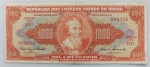 LOTE CONTENDO 1 CEDULA DE 1.000 CRUZEIROS - C105 - MBC - ITEM NO ESTADO CONFORME FOTOS