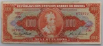 LOTE CONTENDO 1 CEDULA DE 1.000 CRUZEIROS - C105 - SOB - ITEM NO ESTADO CONFORME FOTOS