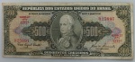LOTE CONTENDO 1 CEDULA DE 500 CRUZEIROS - C103 - SOB - ITEM NO ESTADO CONFORME FOTOS