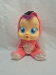 Boneca Cry Babies flamingo, chora de verdade, da MultiKids. Medindo 30cm de altura. Funcionando perfeitamente.