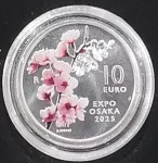 SAN MARINO - 10 EUROS - 2025 - C. NIQUEL - COMEMORATIVA A EXPOSIÇÃO DE OSAKA 2025 - EMISSÃO DE 5.000