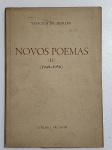 Vinicius de Moraes - Novos Poemas - 1959 - bom exemplar, sinal de acidificação, encadernação com dan