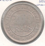 MOEDA BRASIL IMPERIO - 200 REIS 1889 - MBC/SOB - CUPRO-NIQUEL - 15 GRAMAS - 32MM - CATALOGO AVALIA ENTRE R$ 75,00 E R$ 650,00 - NO ESTADO CONFORME FOTOS