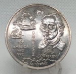 MOEDA PORTUGAL 200 ESCUDOS 1992 NOVO MUNDO - CUPRO-NIQUEL - 21,1 GRAMAS - 36MM - I SERIE DOS DESCOBRIMENTOS - EM PERFEITO ESTADO CONFORME FOTOS