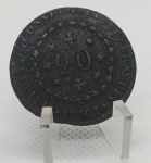 MOEDA BRASIL IMPERIO - 20 REIS 1830 - BC/MBC - COBRE - 7,17 GRAMAS - 30MM 