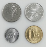SET COM 4 MOEDAS DO VATICANO - FC - EM PERFEITO ESTADO CONFORME FOTOS