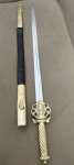 ANTIGA ESPADA DE MUSICO DO PERIODO DO IMPERIO DO BRASIL - ITEM EM OTIMO ESTADO CONFORME FOTOS - ITEM SERA ENVIADO DA BAHIA