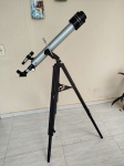 BELO TELESCOPIO DE 60MM - TOTALMENTE FUNCIONAL - ACOMPANHA 5 LENTES DE AUMENTO, TRIPE E LUNETA DE LOCALIZACAO - ITEM EM OTIMO ESTADO CONFORME FOTOS - ITEM SERA ENVIADO DA BAHIA