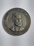 Medalha Machado de Assis - Comemorativa 3 Anos de TAG - Clube de Assinatura de Livros - Metal - Medida: 4,5 cm de diâmetro - Conforme fotos.
