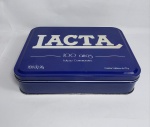 Linda Lata Vazia Edição Comemorativa - 100 Anos - CHOCOLATES LACTA - 1912/2012 - Medida: 21 cm x 16 cm x 4,5 cm. Conforme fotos.