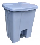 JSN - Cesto de lixo em polipropileno com pedal - 30L - 46x31x34cm-Sem uso.