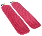 BRALIMPIA - Par de refil em poliéster e poliamida para Mop Scrubber - 49x12cm-Sem uso.
