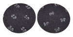 Par de discos em fibra para enceradeira- 03x35 cm -sem uso.