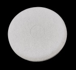 Disco em fibra para enceradeira - 03x35 cm - sem uso.
