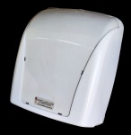 Dispenser em polipropileno para papel toalha interfolhado - 32x27x13cm-sem uso.