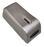 Dispenser em plástico para papel higiênico interfolhado - 32x13x13cm-sem uso.
