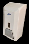 JOFEL - Dispenser em plástico ABS  para sabonete cremoso refil - 25x13x11cm-sem uso.