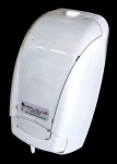 Dispenser em polipropilenocom reservatório para sabonete cremoso - 26x15x10cm-Sem uso.