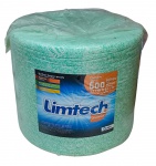 LIMTECH - Grande rolo de pano multi uso com 600 folhas picotadas - 33x39 cm o rolo e 33x50 cm cada folha - 6,5kg - sem uso-lacrado