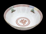 MAUA - Bowl em porcelana pintada a mão com filete de ouro - 06x20cm.(M.C.)