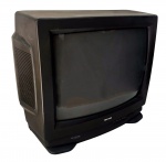 TOSHIBA - Antiga televisão de tubo FS Tuning - 90/260V - 47x51x48 cm - ligando, porém funcionalidades não testadas.(M.C.)