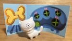 Brinquedo da coleção UglyDolls do McLanche Feliz do McDonald's - 2019 - acompanha embalagem original.