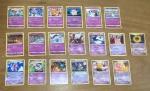 Cards Pokémon - lote composto por 19 cards Pokémon conforme foto.
