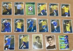FIGURINHAS - Lote composto por 52 figurinhas Álbum Seleção Brasileira Runoa Rússia 2018.