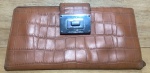 MICHAEL KORS - Antiga bolsa de mão em couro -25x14cm.