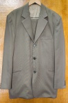 D. FELIPE - Conjunto de blazer e calça em tecido - TAM M - com pontos amarelados do tempo no forro.(M.C.) cadastro novo