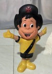 Boneco Mascote do Vasco da gama, (MASCOTE MANIA) produto com marcas de uso exatamente como fotos, medindo: 19x14cm
