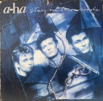 Lp A Ha - Stay On These Roads / Capa e disco com desgastes