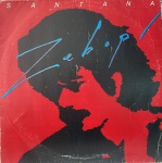 Lp Santana - Zebop! / capa com marcas / disco com marcas superficiais