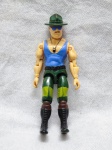 COMANDOS EM AÇÂO - G.I JOE - Sargento Braço Forte da Hasbro 1986