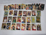 Lote de cartas e figurinhas da NBA basket ball