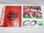 Dois antigos posters do Flamengo do Campeão Estadual de 2000 e Campeão Carioca de 2004