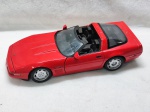 Miniatura de carrinho Corvertte ZR1 1992 da Maisto, escala 1;18