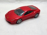 Miniatura de carrinho Ferrari F430 da coleção dos postos Shell V-Power, escala 1:38