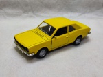 Miniatura de carrinho Ford Corcel, medindo aproximadamente 11,5cm