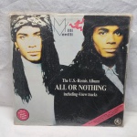 Disco de vinil All or Nothing Us Remix Álbum Milli Vanilli em bom estado de conservação