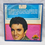 Disco de vinil Elvis Presley "Elvis in Concert" em bom estado de conservação