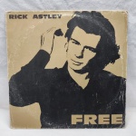Disco de vinil Rick Astley Free em bom estado de conservação