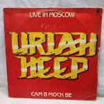 Disco de vinil Uriah Heep Live in Moscow em bom estado de conservação
