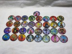 33 tazos de metal colecionaveis do yu-gi-oh!