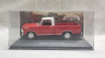 Miniatura de carrinho Ford F100 1978, escala 1/43 no acrílico