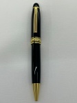 Caneta esferográfica Montblanc Meisterstuck Preta, sem verificação de autenticidade, no estado das fotos