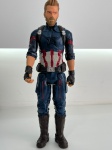 Boneco Capitão América -Guerra Infinita, (linha Titan Hero da Hasbro), no estado das fotos