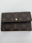 Carteira Louis Vuitton Monograma, sem verificação de autenticidade, no estado das fotos